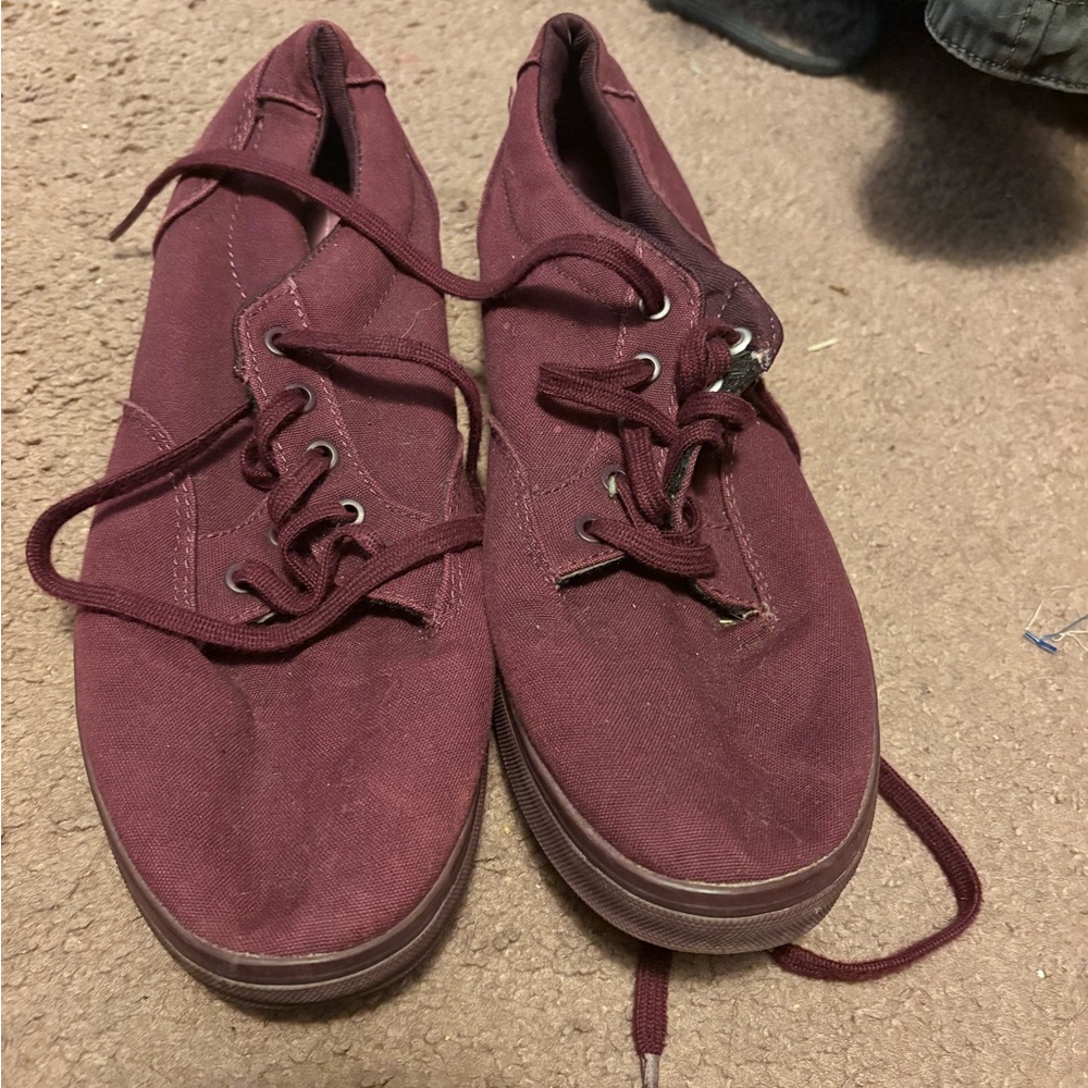 Vans Burgundy Sneakers
